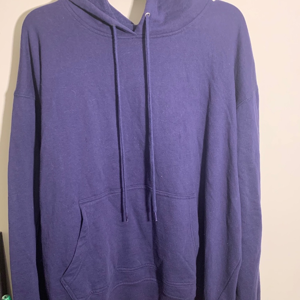 Plain Ass Navyish Purplish Hoodie